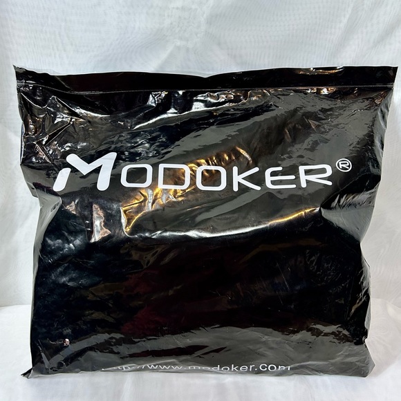 New Brown and White Modoker Expandable Leakproof Lunch Bag - Picture 9 of 9
